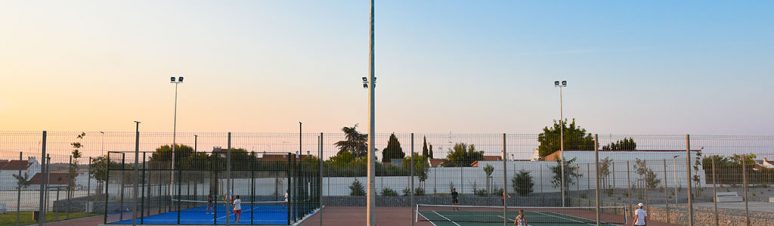 Campo de Padel e Campo de Ténis