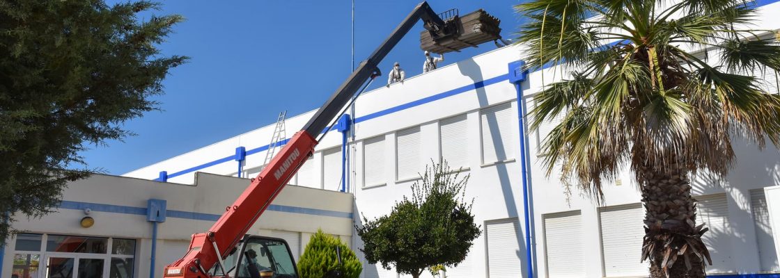 Câmara Municipal de Mora remove amianto da Escola EB 2,3/s