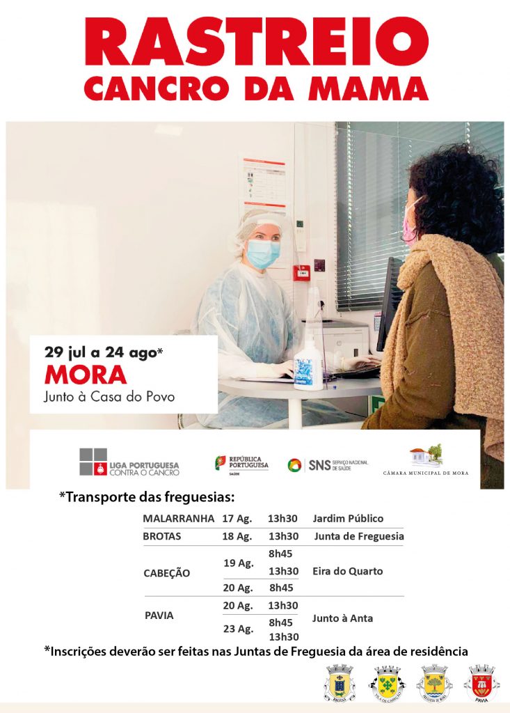 Câmara Municipal apoia Rastreio do Cancro da Mama