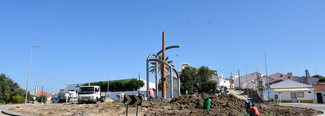 Requalificação de rotundas promove a sustentabilidade no Concelho de Mora