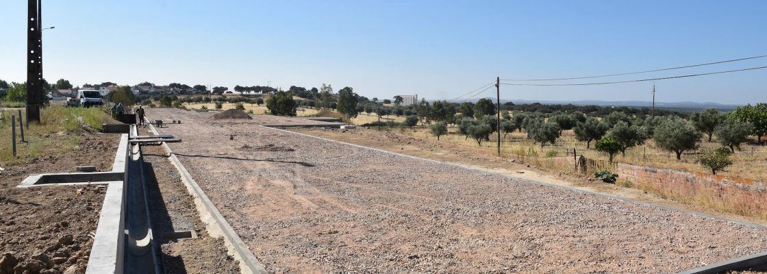 Pista de Atletismo de Pavia: obra a decorrer