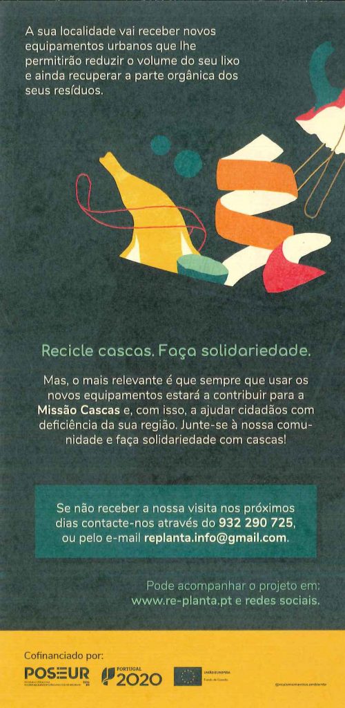 Compostagem comunitária em Mora