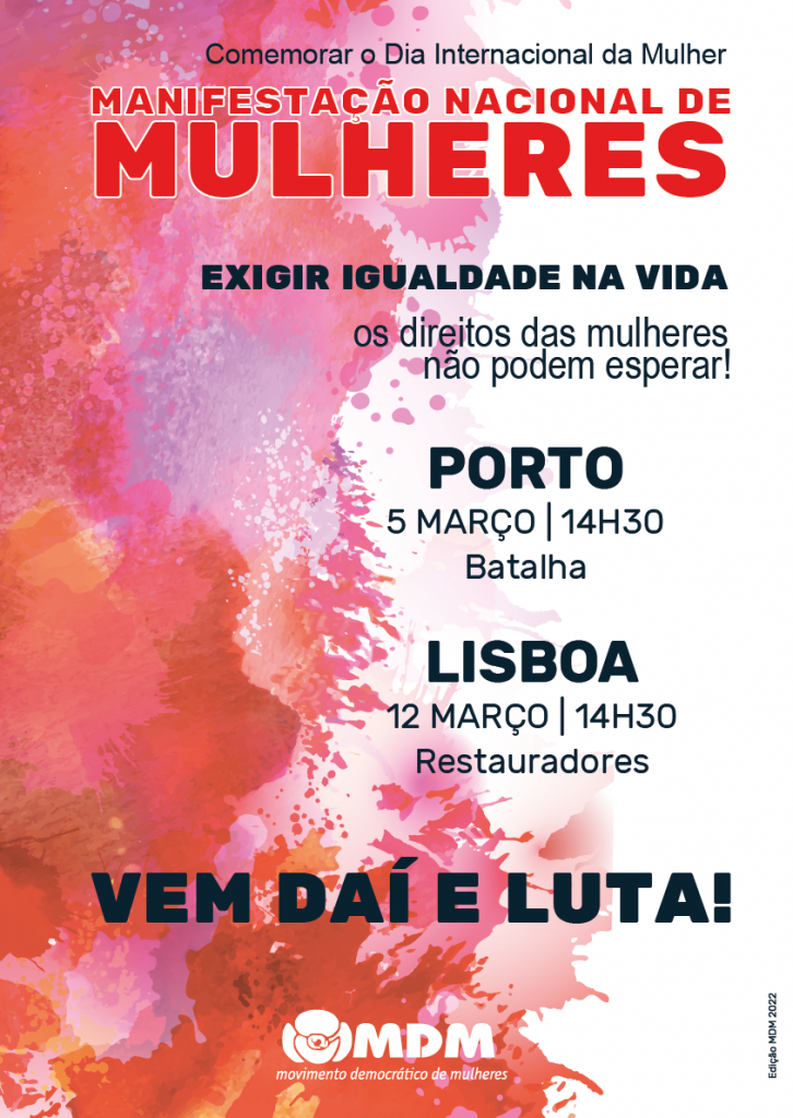 Manifestação Nacional de Mulheres