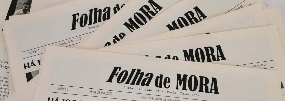 Já conhece o novo meio de comunicação do Município de Mora?