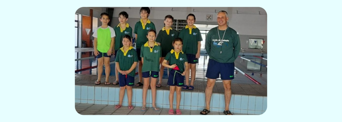 Escola Municipal de Natação treina em Ponte de Sor