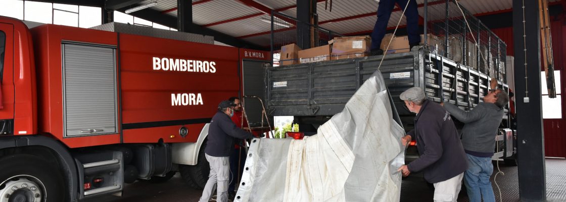 Apoio para refugiados Ucranianos partiu de Mora hoje