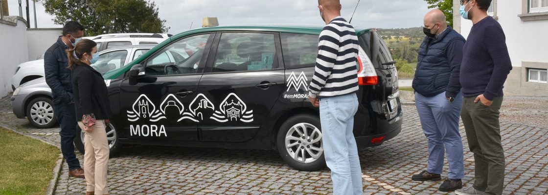 Táxi Pavia promove Concelho de Mora
