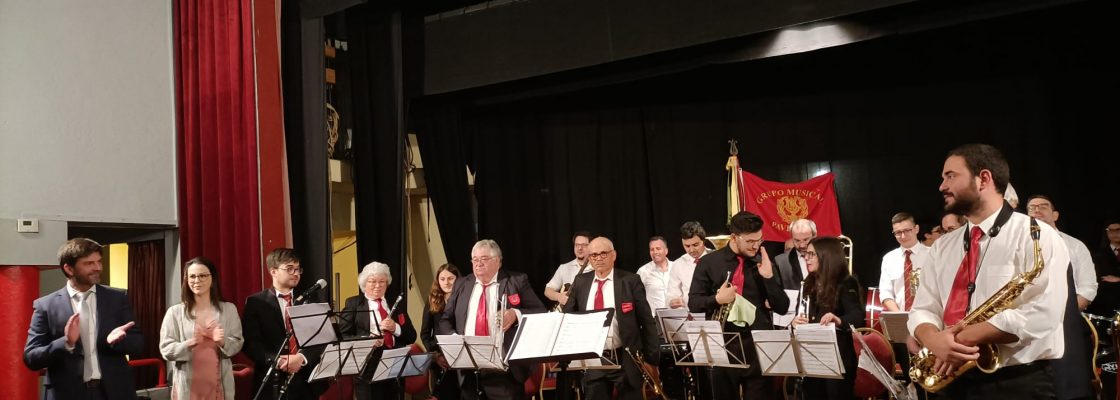 Concerto de Abril pela Banda Filarmónica do Grupo Musical Paviense