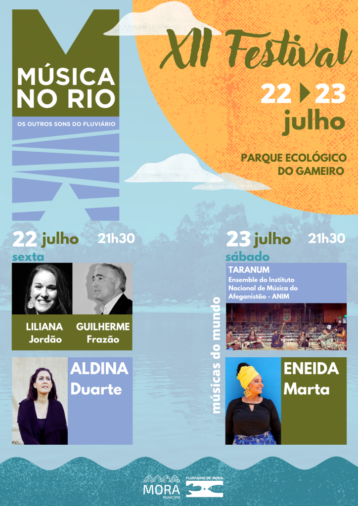 Liliana Jordão e Guilherme Frazão abrem Festival "Música No Rio - Os Outros Sons Do Fluviário"