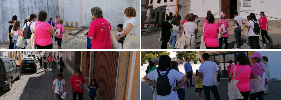 Caminhada da Família percorre locais históricos de Mora