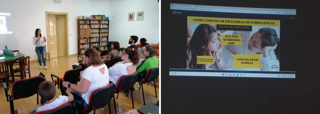 Palestra “Comunicar em família de forma eficaz – falar para ser ouvido”