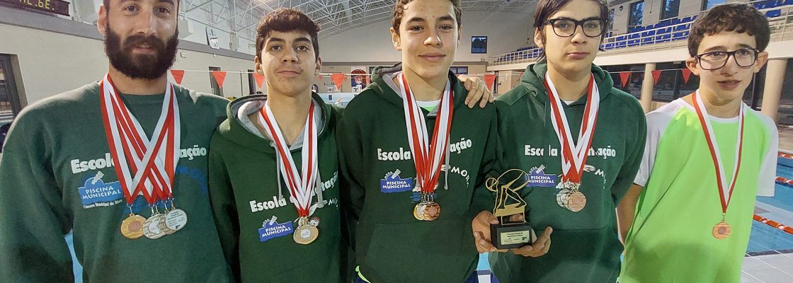 Escola de Natação bate recordes em torneio inter-regional