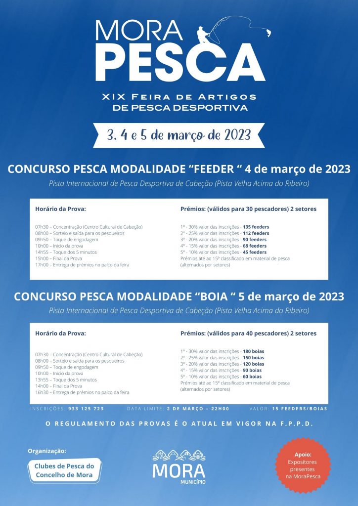 Cartaz Concursos de Pesca