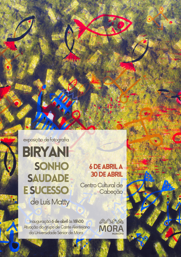 Exposição "Biryani - Sonho Saudade e Sucesso"