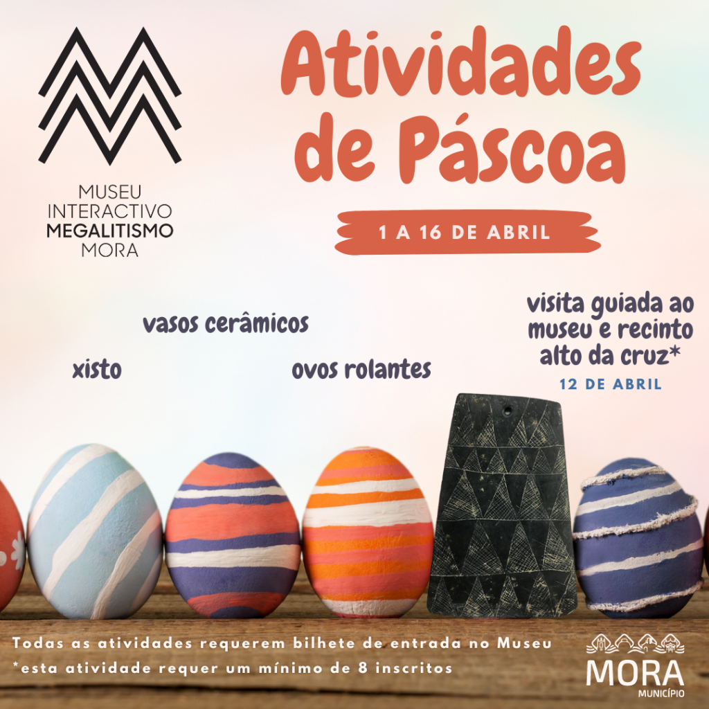 Atividades de Páscoa no Museu Interativo do Megalitismo