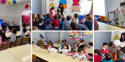 Abelha Zi visita Atividades de Animação e Apoio à Família