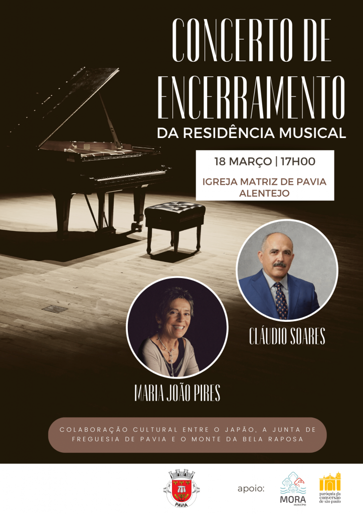 Concerto de Piano por Maria João Pires e Cláudio Soares