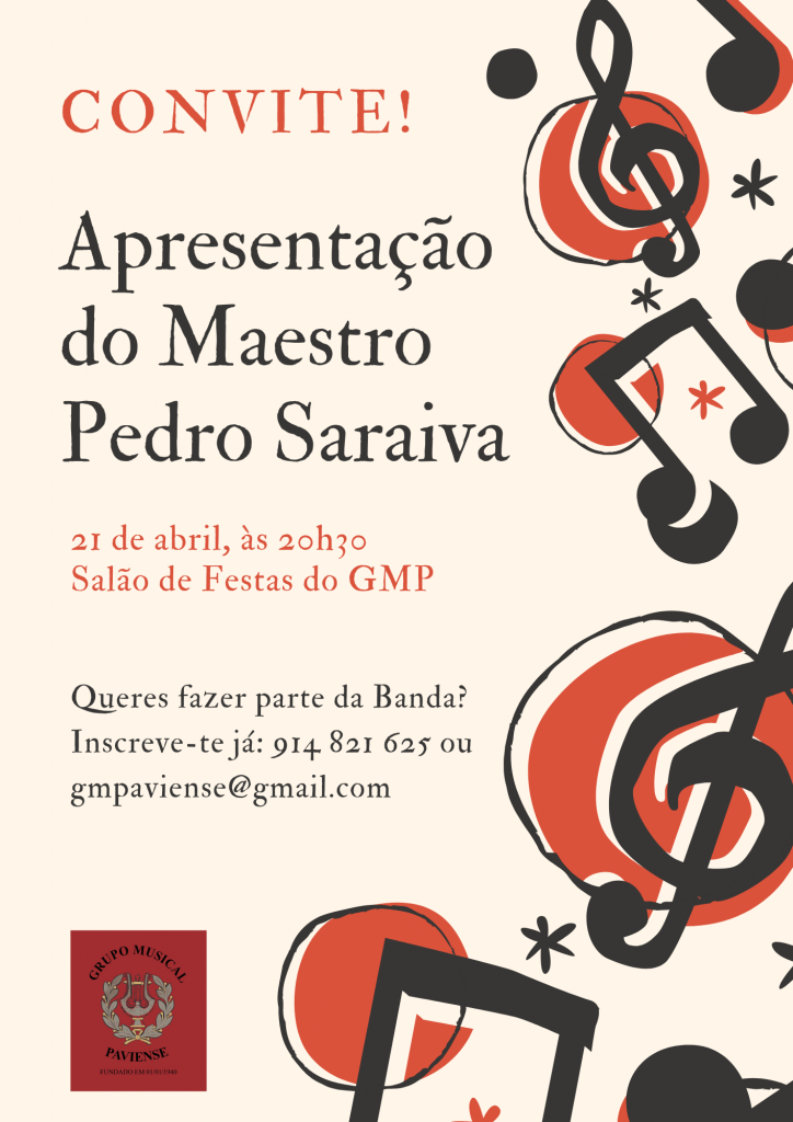 Apresentação do Maestro Pedro Saraiva