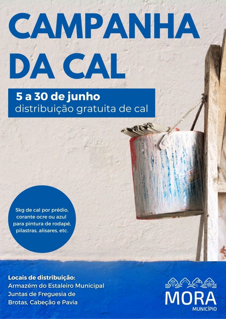 Município de Mora promove Campanha da Cal