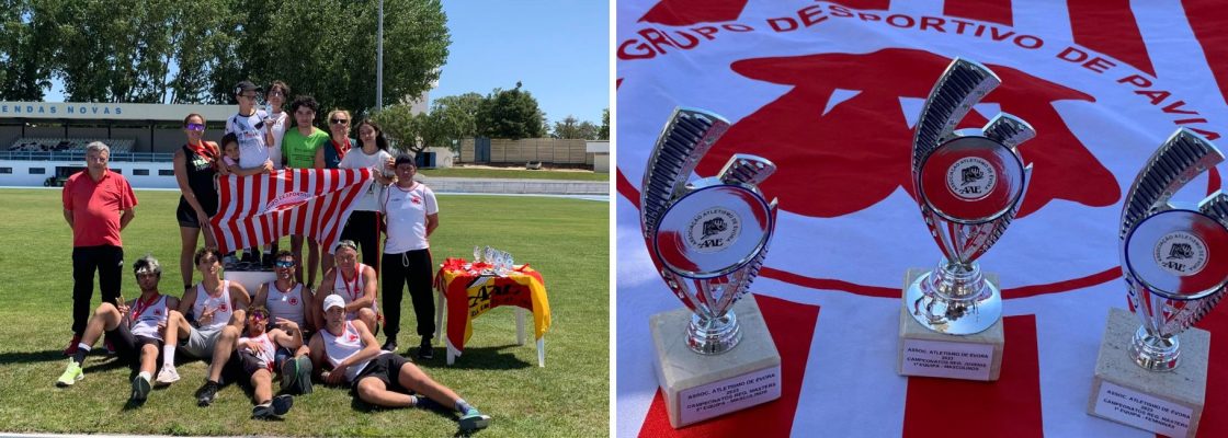 Grupo Desportivo de Pavia arrecada títulos regionais