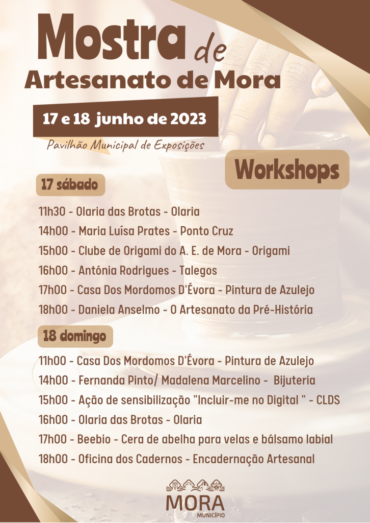 Mostra de Artesanato de Mora - Workshops