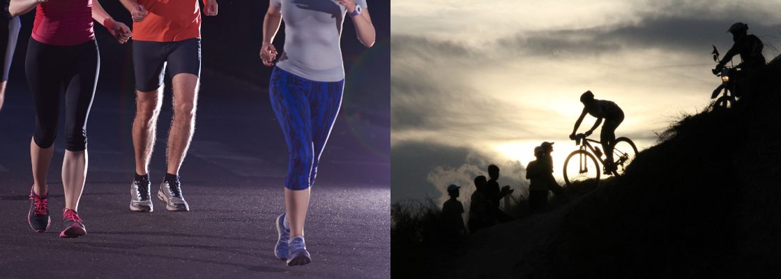 Caminhada e Passeio BTT noturnos