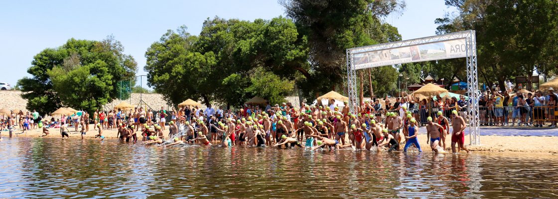 9ª Prova de Águas Abertas junta mais de 400 atletas no Parque Ecológico do Gameiro