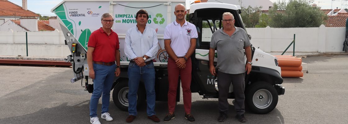 Município de Mora adquire veículo elétrico para recolha de resíduos orgânicos