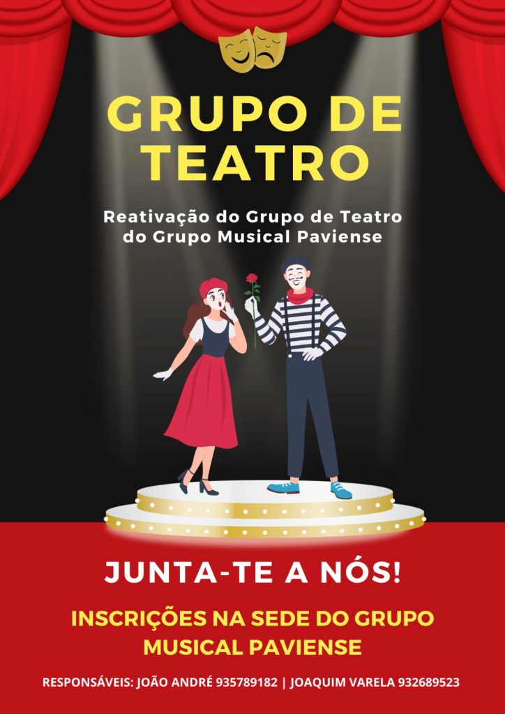 Reativação Grupo de Teatro de Pavia