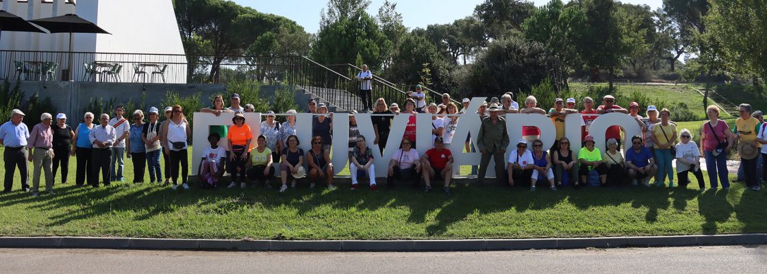 Idosos do Concelho em passeio no Parque Ecológico do Gameiro