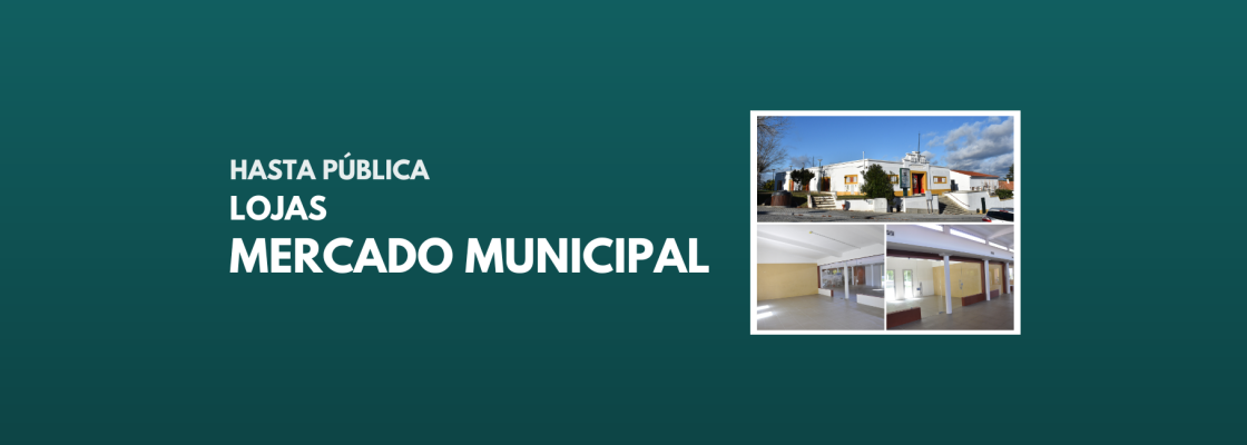 Hasta Pública – Lojas do Mercado Municipal