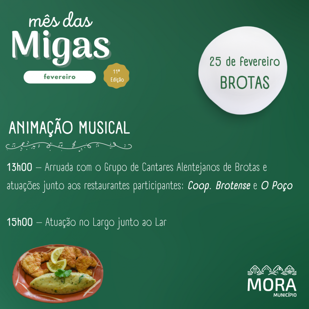 Animação Mês das Migas 2024