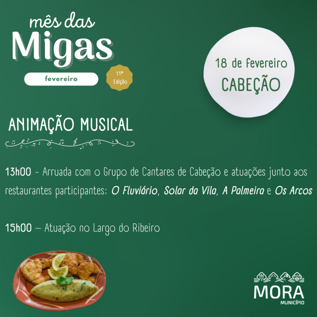 Animação Mês das Migas 2024