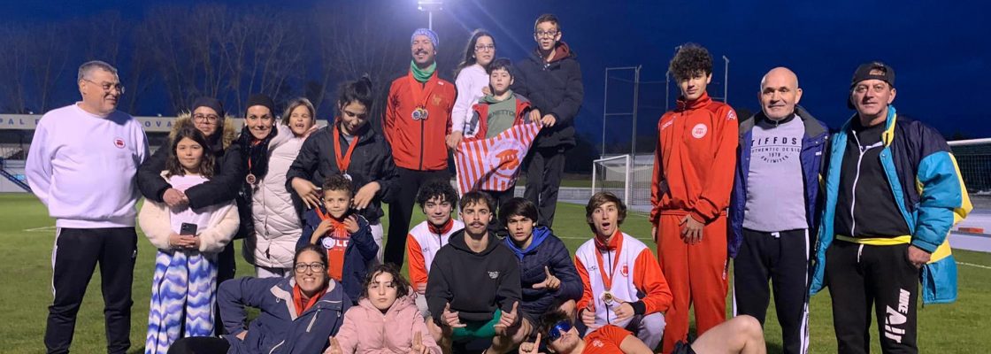 GDP Campeão regional nos campeonatos de inverno de pista
