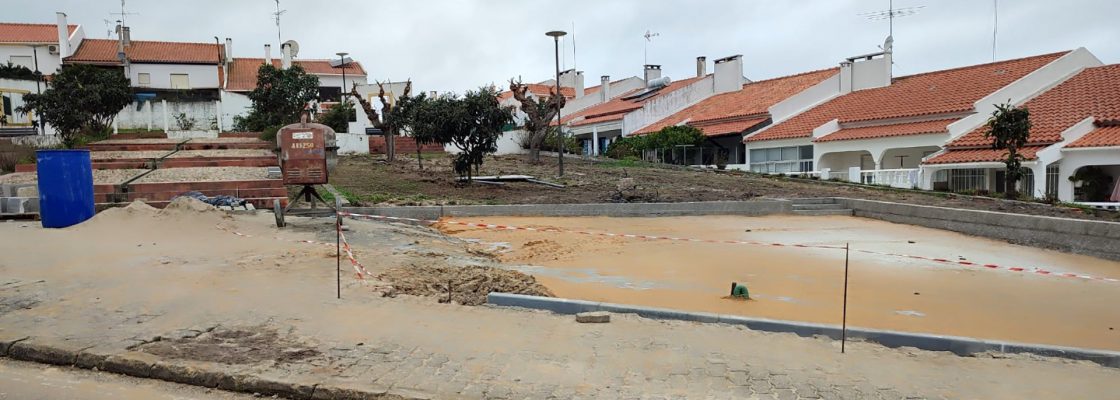Novos lugares de estacionamento na sede de concelho