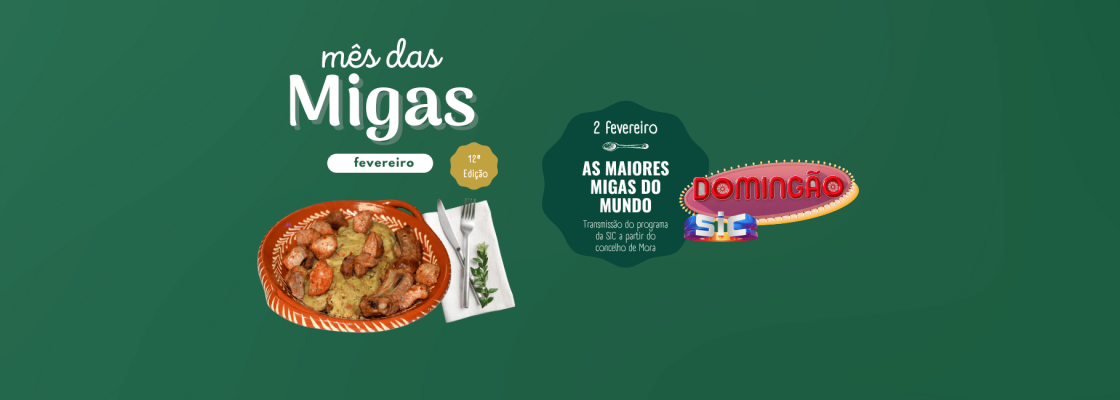 Mora prepara “As Maiores Migas do Mundo”