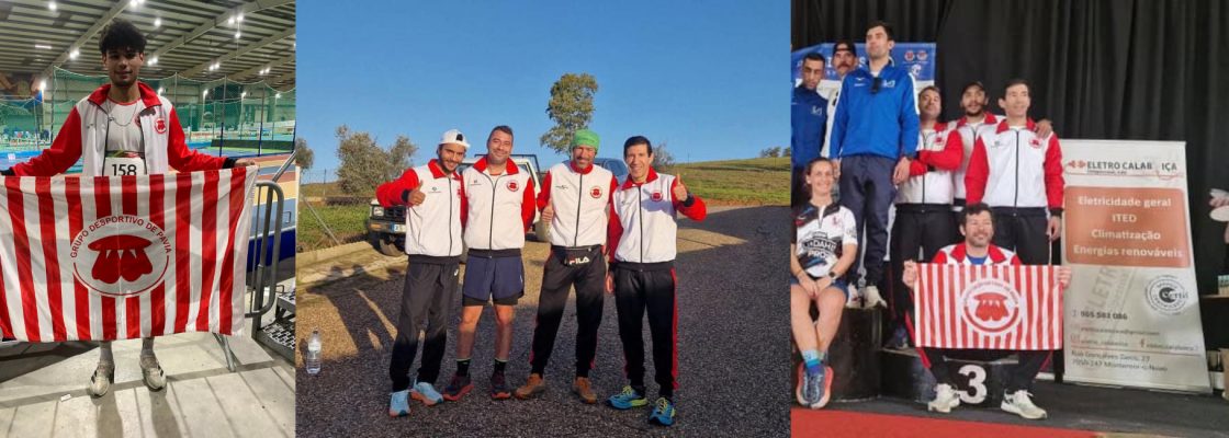 Atletas do Grupo Desportivo de Pavia elevam nome do Clube