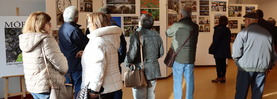 Inauguração da exposição de fotografia “Móra, uma viagem dos sentidos” em Cabeção