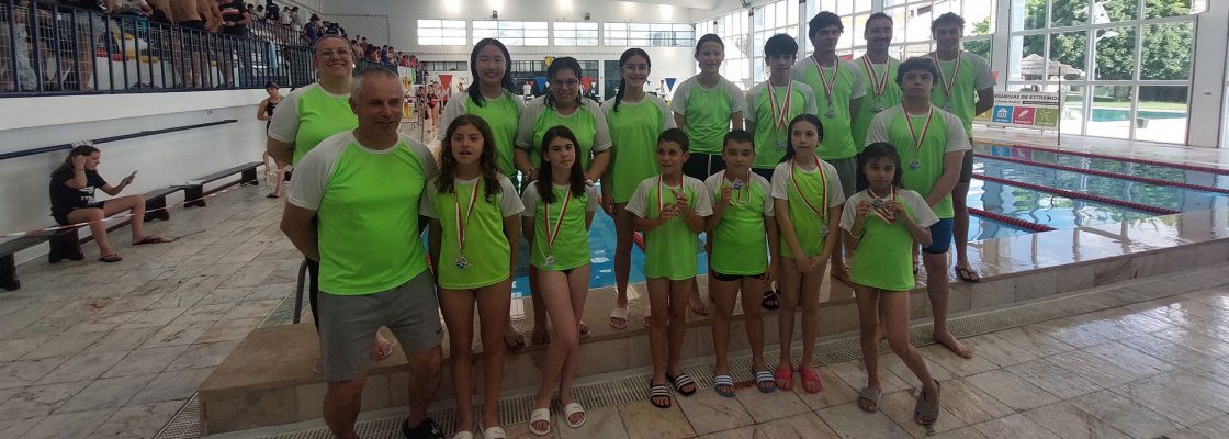 Escola de Natação com excelentes resultados no Torneio Cidade Estremoz