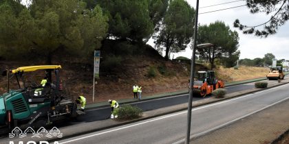 Câmara Municipal reabilita Avenida do Fluviário