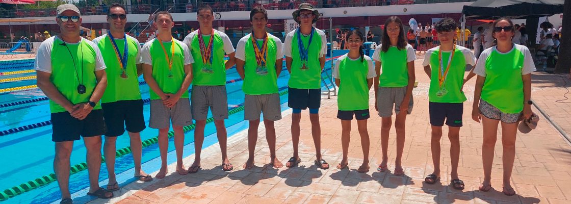 Escola de Natação da Câmara Municipal de Mora em destaque com dois campeões regionais no Camp...