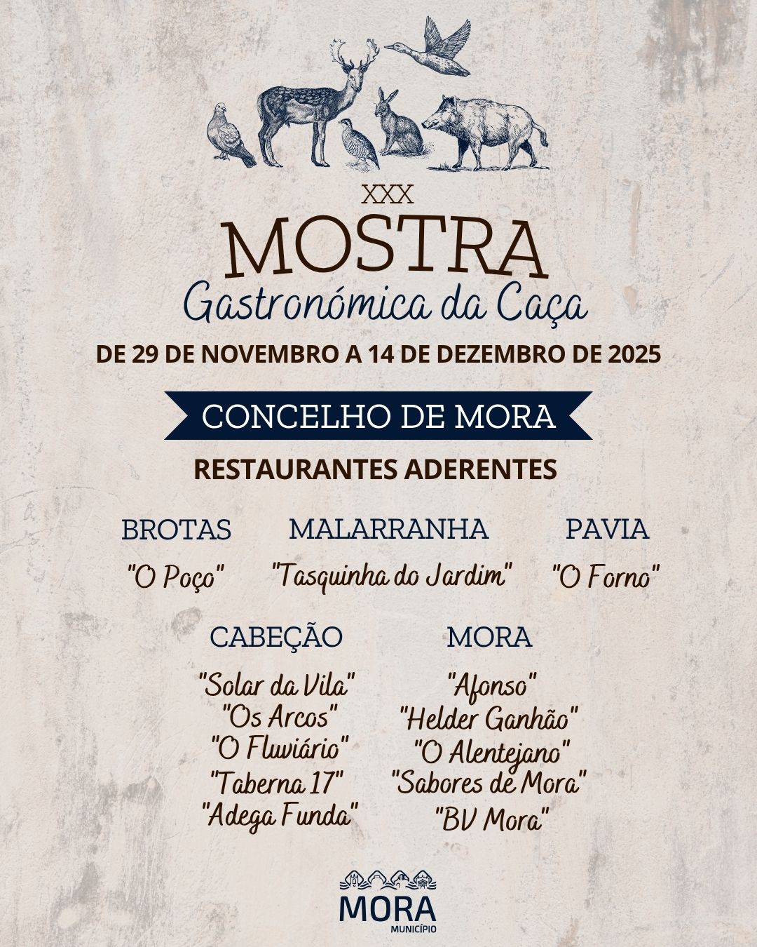 XXX Mostra Gastronómica da Caça