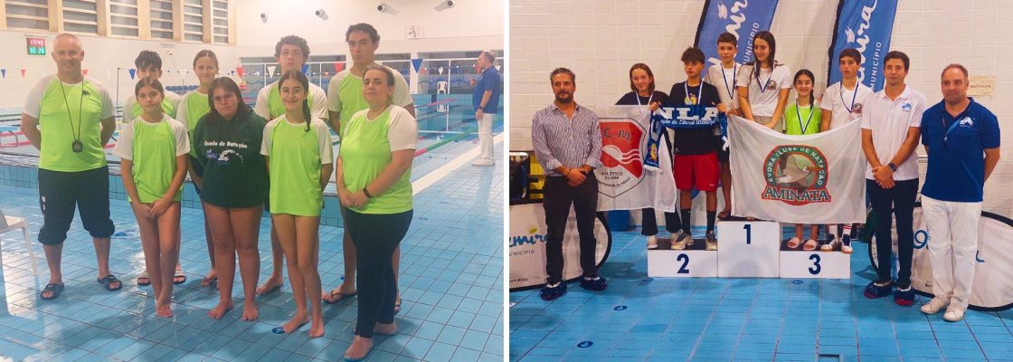 Escola de Natação participa na primeira prova da época