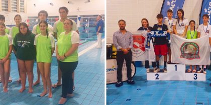 Escola de Natação participa na primeira prova da época