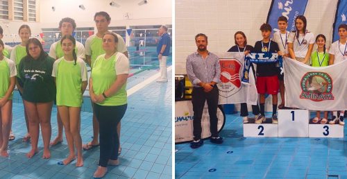 Escola de Natação participa na primeira prova da época