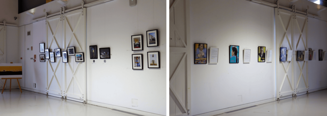 Duas exposições no mesmo espaço