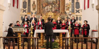 Atuação do Coro de Câmara de Montargil em Pavia