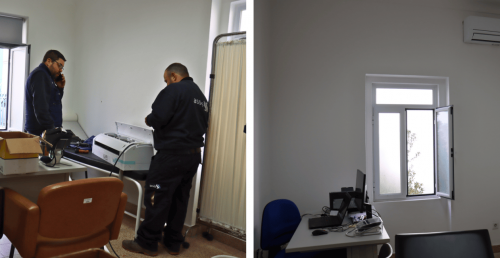 Melhoria das condições no Centro de Saúde em Brotas