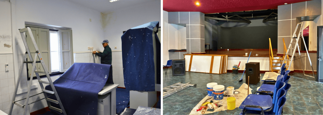 Casa do Povo de Cabeção e extensão do Centro de Saúde alvo de intervenções de manutenção 