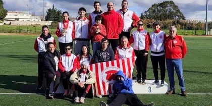 Grupo Desportivo de Pavia sagra-se campeão regional de pista de inverno
